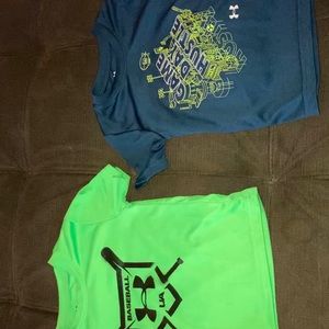 Boys Under Armour shirts